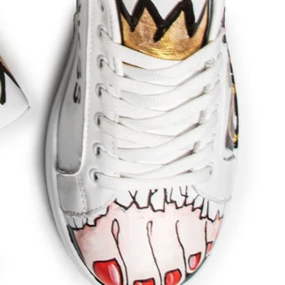 Maceoo SHOE CASUAL PAINTKING WHITE - size 40 - Picture 2 of 14